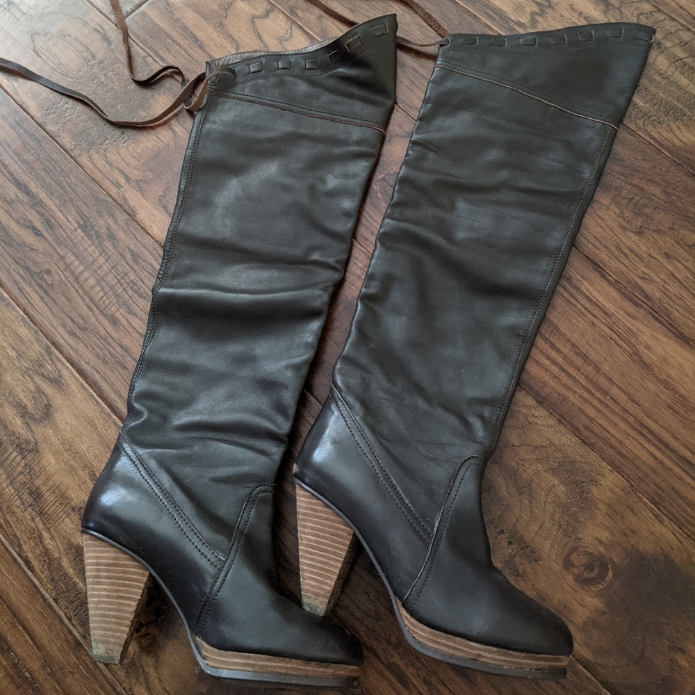 Over the knee boots